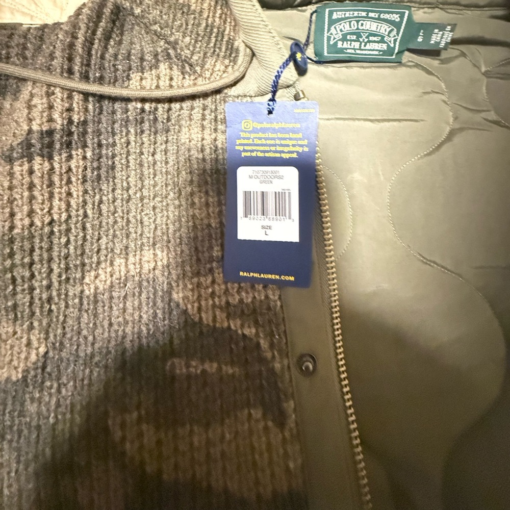 Ralph lauren camo jacket